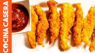 Fingers de Pollo o dedos de pollo crujientes - YouTube