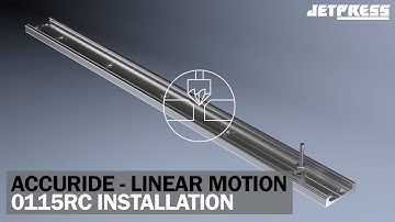 Accuride Linear Motion Drawer Slides - 0115RC Installation Guide