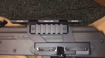 Installing the UTG Pro Model 47 Quick-Release Side Mount (HD)