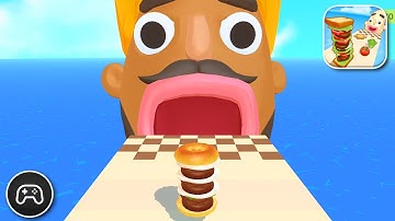 Sandwich Runner - Gameplay Walkthrough Part 115 - Puzzle Game Levels 559-563 (iOS, Android)