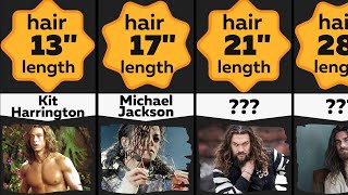 Comparison: Celebrities Men With Longer Hair | Long Haired Men Celebs