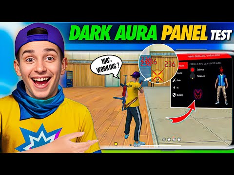 I Tried Dark Aura Panel Of Free Fire 100 Headshot Rate Nalla Free Fire