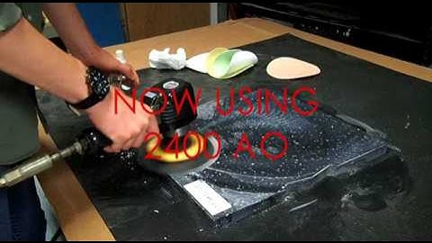 Polishing Solid Surface Corian Work Top with Micro-Mesh