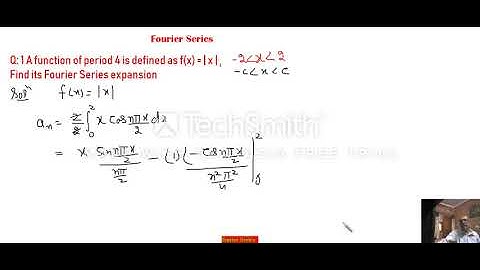 Fourier Series with Arbitrary Period