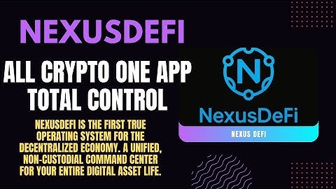 AI Meets Defi | Inside The NexusDeFi Ecosystem | Utility Token | Educational Overview