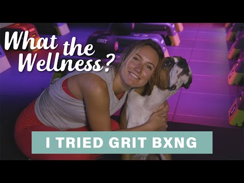 GRIT BXNG's Intense Workout...And Bar?!  | What The Wellness | Well+Good