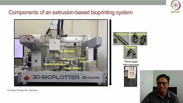 Introduction to Extrusion Bioprinting #swayamprabha #ch31sp