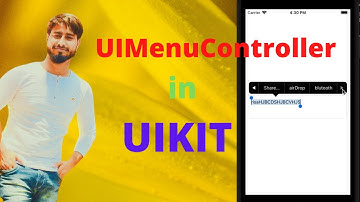 How to use UIMenuController in UIkit