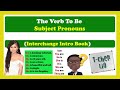 The Verb To Be & Subject Pronouns Basic English
