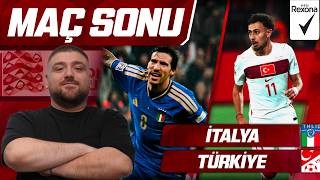 İtalya-Türkiye Maç Sonu Değerlendirmesi