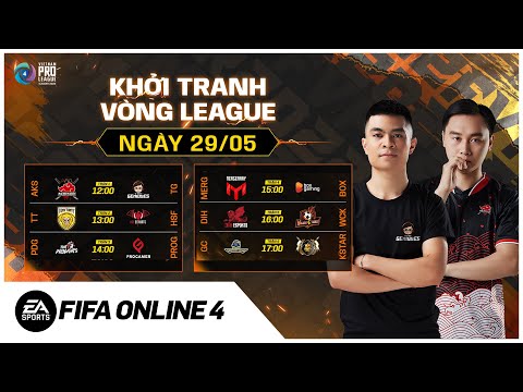 🔴[LIVE] Ngày 29/05 Vòng League FVPL Summer 2022 - Giải Đấu FIFA Online 4 Lớn Nhất Việt Nam