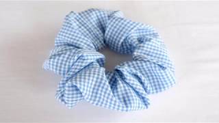 How to Make a Scrunchie | DIY Scrunchies | Sewing Scrunchies