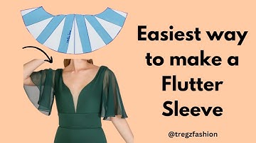 Easiest way to make a FLUTTER SLEEVE
