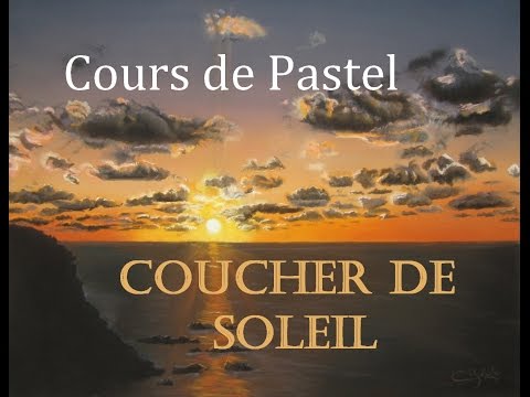 Peindre Un Coucher De Soleil Pastel Sec