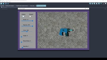GDevelop sprite demonstration