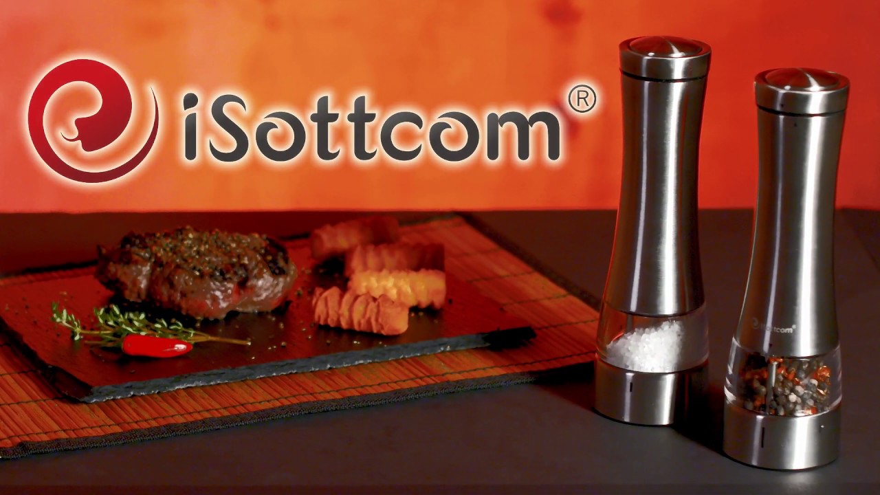 Electric Mini Salt and Pepper Grinders – iSottcom