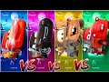 Lightning McQueen Eater 🆚  Cars Mater Exe 🆚  Cruz Ramirez Exe 🆚  Spider Lightning McQueen Tiles Hop