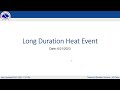 Extended heat wave for late June 2023