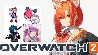 【 OverWatch 】CRcupスクリムチームD　Day2【w/selly rion vanilla 常闇トワ 】