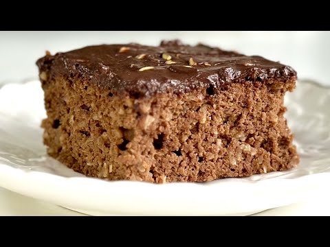 Schokoladen Joghurt Kuchen! Ditrezept ohne Mehl! Leichter und fluffiger Kuchen
