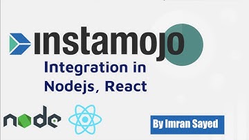#1 Instamojo Payment Gateway Integration Node js | React Js | Express | Mongo db