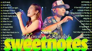 SWEETNOTES Music Nonstop Playlist 2026💚Bagong OPM Love Songs Medley💚Hits Tagalog OPM Love Songs 2025