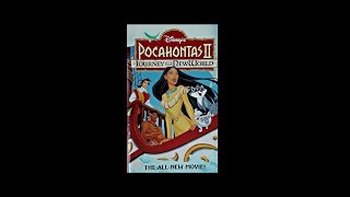 Digitized opening to Pocahontas II Journey To A New World