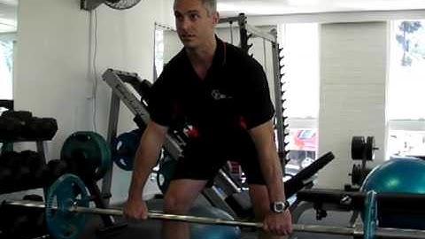 Bent Over Barbell Row