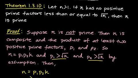 Primality Testing (Theorem 1.3.10)