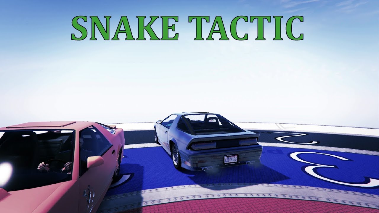 Snake Tactic! Car Darts | GTA V Funny Online Moments - YouTube