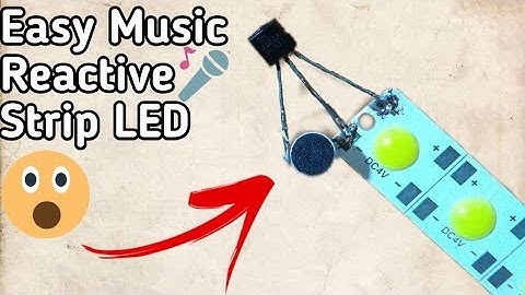 Music Reactive  LED Strip Make a Very Easy