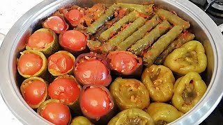 Parmak Yedirten? Zeytinyağlı Dolma ve Yaprak Sarması Tarifini Birde Böyle Deneyin Bayılacaksınız