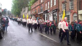 St George's Day Parade - Arundel - 22 April 2012