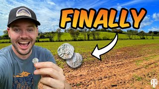 My First Silver Celtic Coin Metal Detecting UK