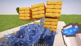 Realistic Water Physics in Minecraft