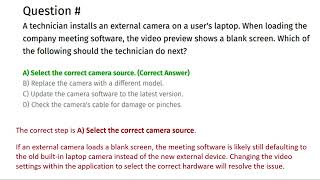 CompTIA A+ (220-1201) (Core 1)- Real Exam Questions-Part 21