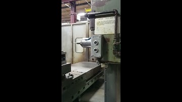 Giddings & Lewis PC50 5" CNC Table Type Boring Mill