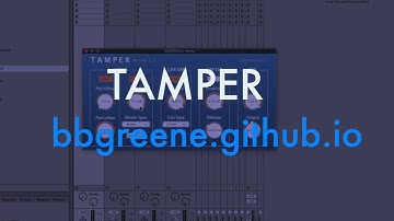 TAMPER Plugin demo