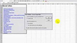 How to extract the hyperlinks from your cells