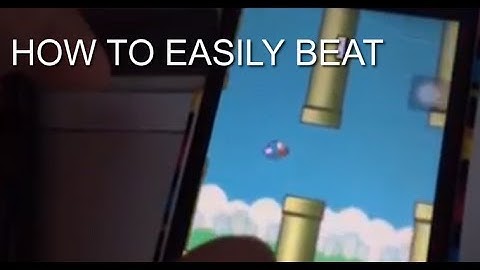 The Best, Easiest way to beat Flappy Bird