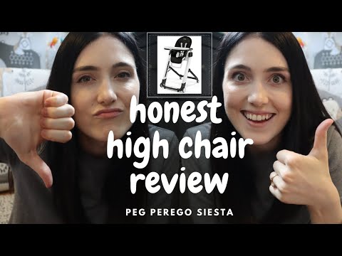 Видео: Peg Perego Siesta Highchair Review