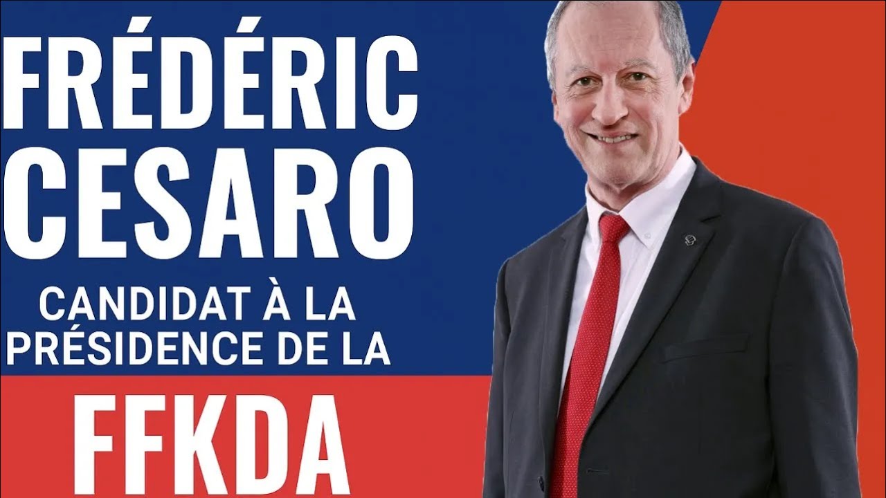 Frédéric CESARO Candidat à la Présidence de la FFKDA