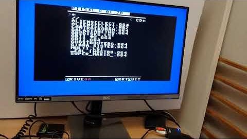 D64 image loading with an Action Replay on a Pi Zero W