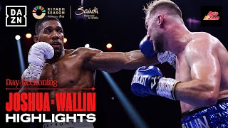 FIGHT HIGHLIGHTS | Anthony Joshua vs. Otto Wallin Resimi