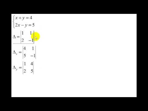 Линейная алгебра | СЛАУ | метод Крамера | конкретные примеры | 2