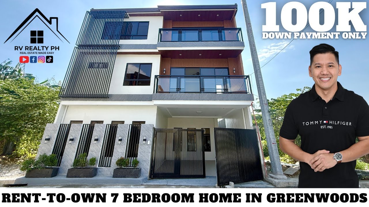 House Tour 55: Rent-To-Own Huge 7 Bedroom Home in Greenwoods Pasig! ₱100K DP ONLY‼️