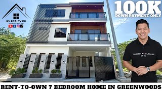 House Tour 55: Rent-To-Own Huge 7 Bedroom Home in Greenwoods Pasig! ₱100K DP ONLY‼️ House Tour 55: Rent-To-Own Huge 7 Bedroom Home in Greenwoods Pasig! ₱100K DP ONLY‼️