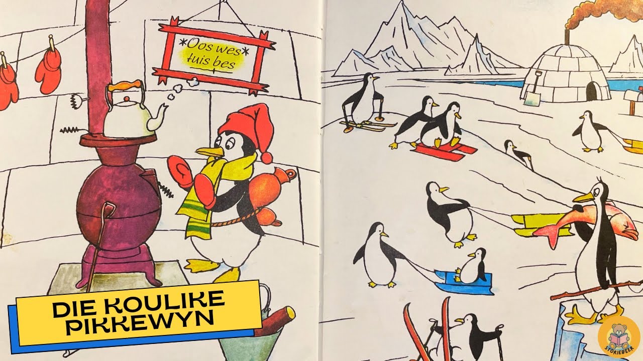 Pikkwyn Die Koulike Pikkewyn - Afrikaanse Disney Kinderstories - YouTube