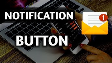 How To Create a Notification Button Using HTML & CSS ||By  Only Code