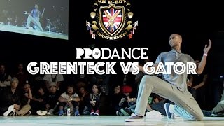 GREENTECK vs GATOR | UK BBoy Championships 2014  Popping Final